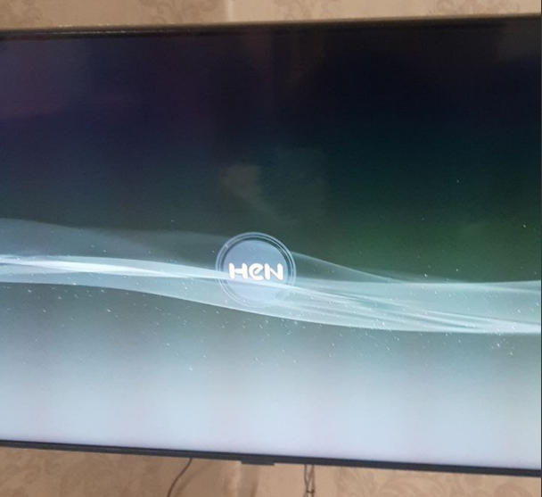 Логотип HEN при запуске на PS3.