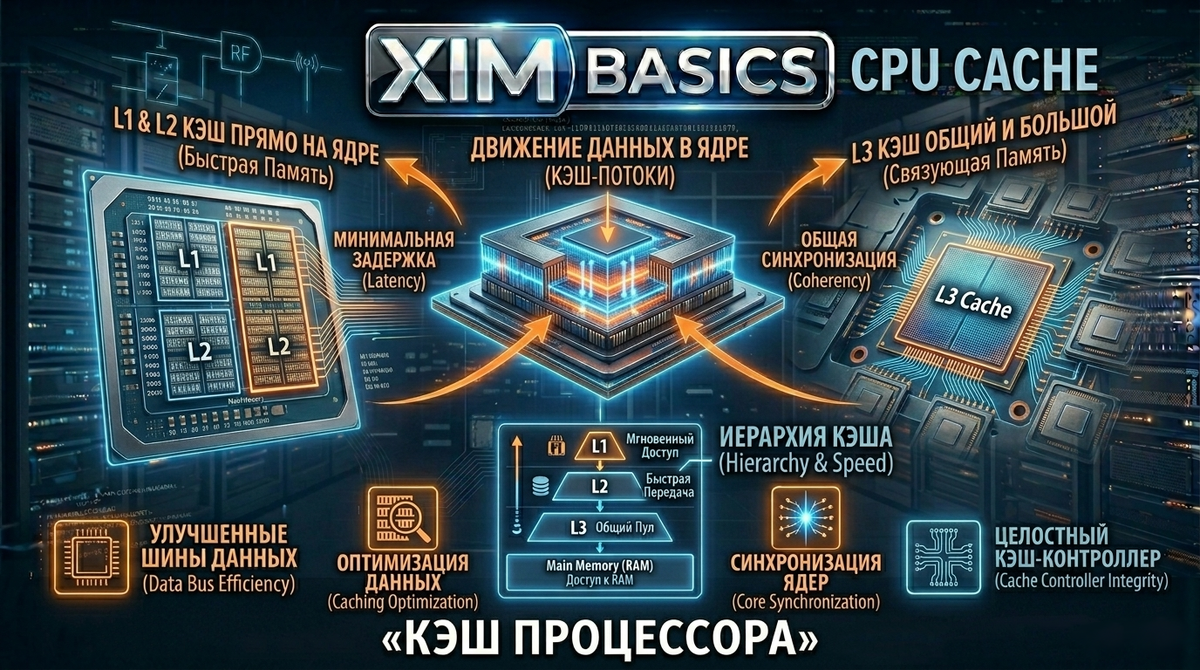 Кэш процессора: скрытый механизм, который делает компьютер быстрым