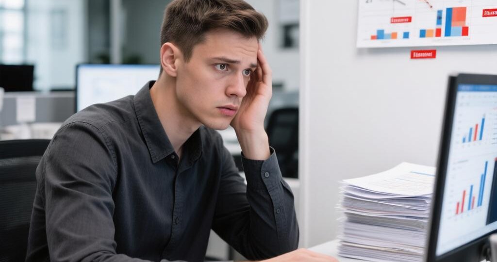 Когда собираешь все данные на работе, чтобы вовремя успеть, а один компонент затягивается