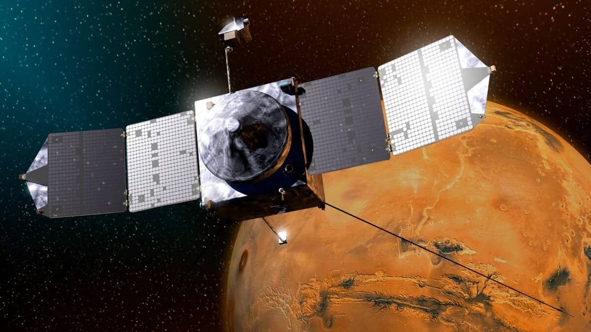    Автоматическая межпланетная станция MAVEN / © NASA