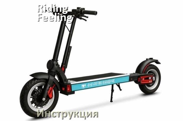 
Инструкция по эксплуатации электроскутера Riding Feeling официальное руководство пользователя на русском