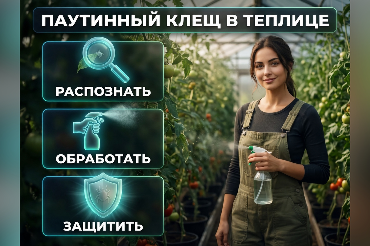     Паутинный клещ в теплице: как спасти урожай и остановить вредителя
