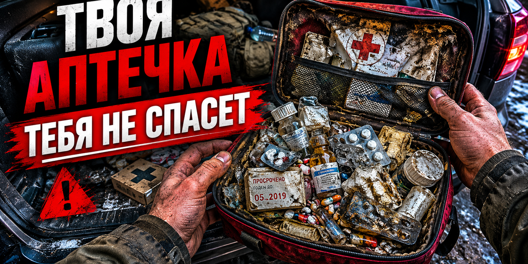 5 признаков, что ваша аптечка бесполезна (и даже опасна) при реальном ранении