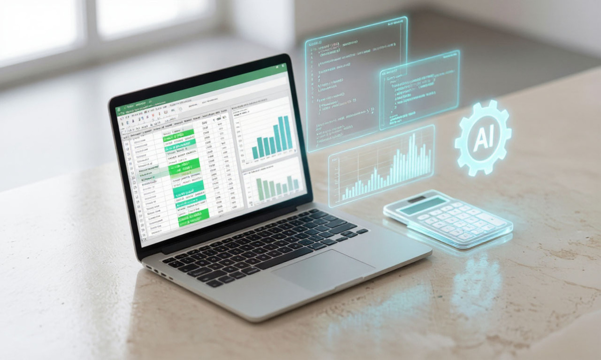 Нейросеть для Excel в 2026. Изображение сгенерировано в алиса AI