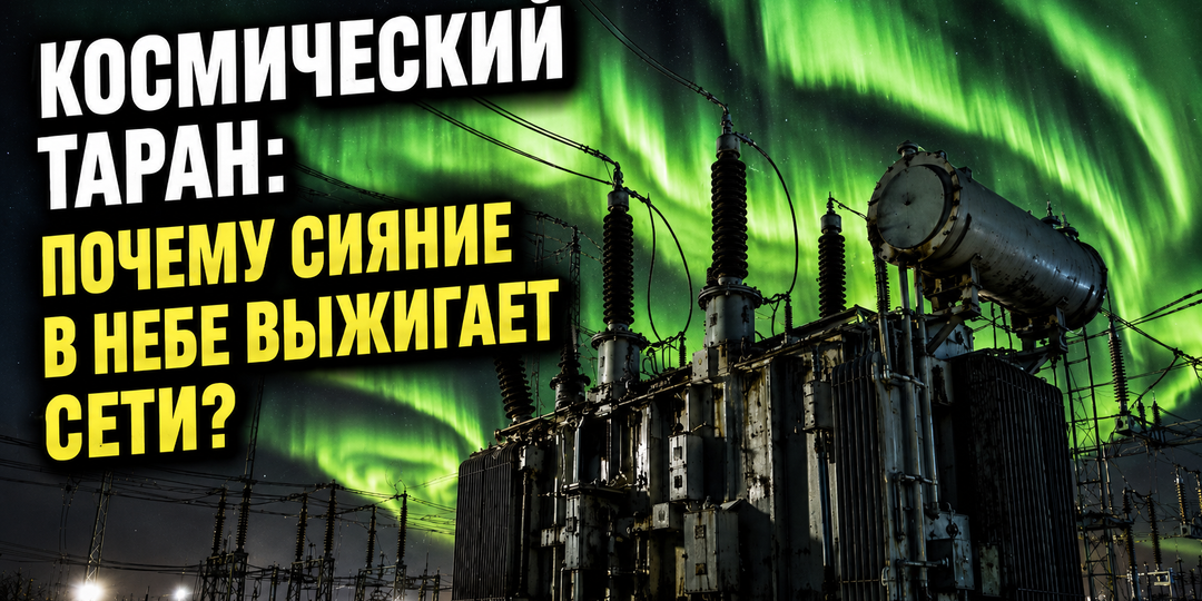 Почему компас врёт во время магнитной бури, а небо горит зелёным