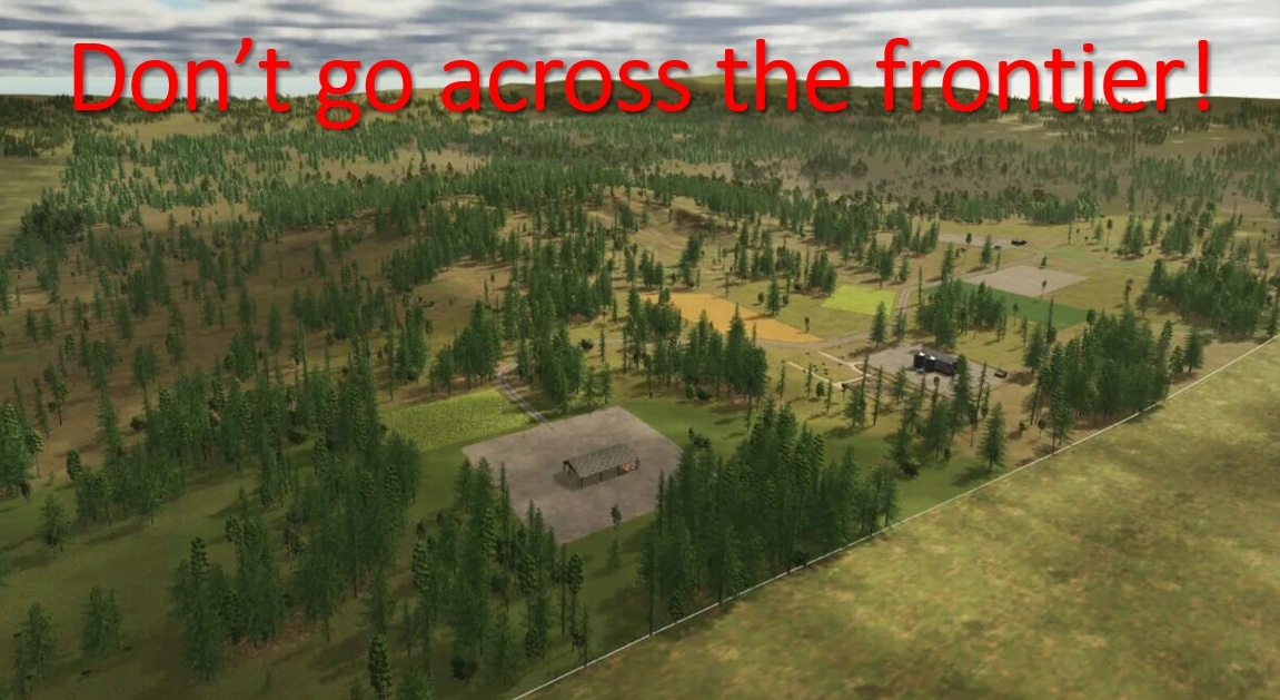 #English_prepositions #Английские_предлоги #across_the_frontier