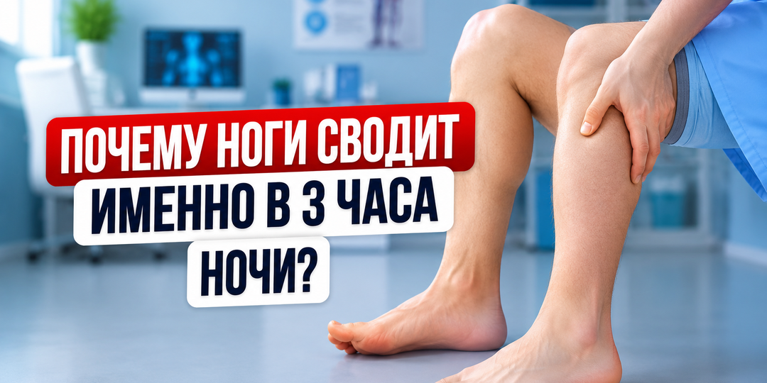 Почему ночью сводит ноги: 4 причины, о которых мало кто знает
