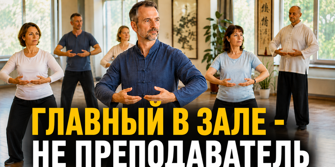 Главный человек на занятии - совсем не преподаватель