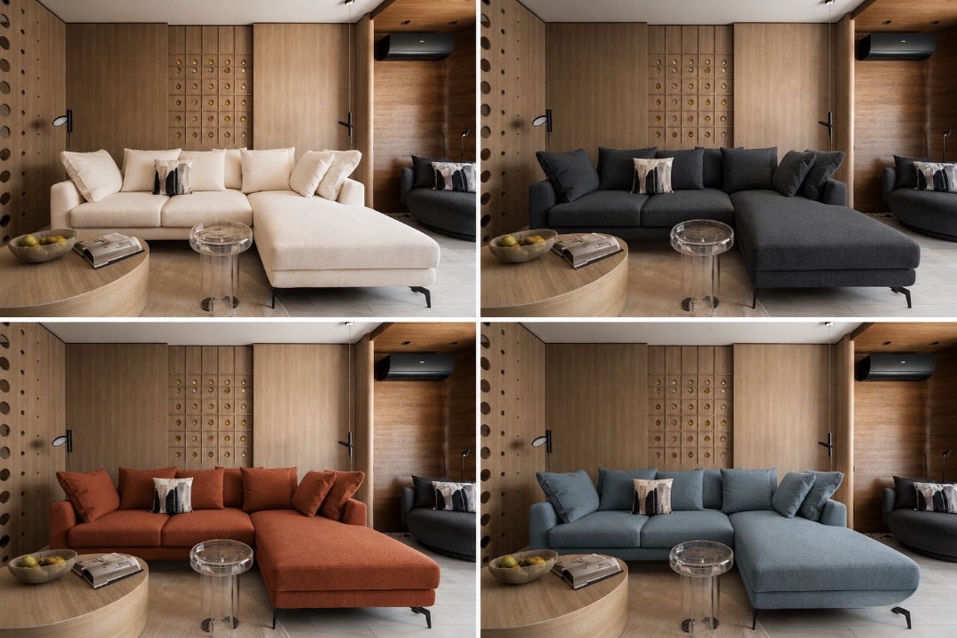 Диван "Accord Lux" в разных вариантах цветов
