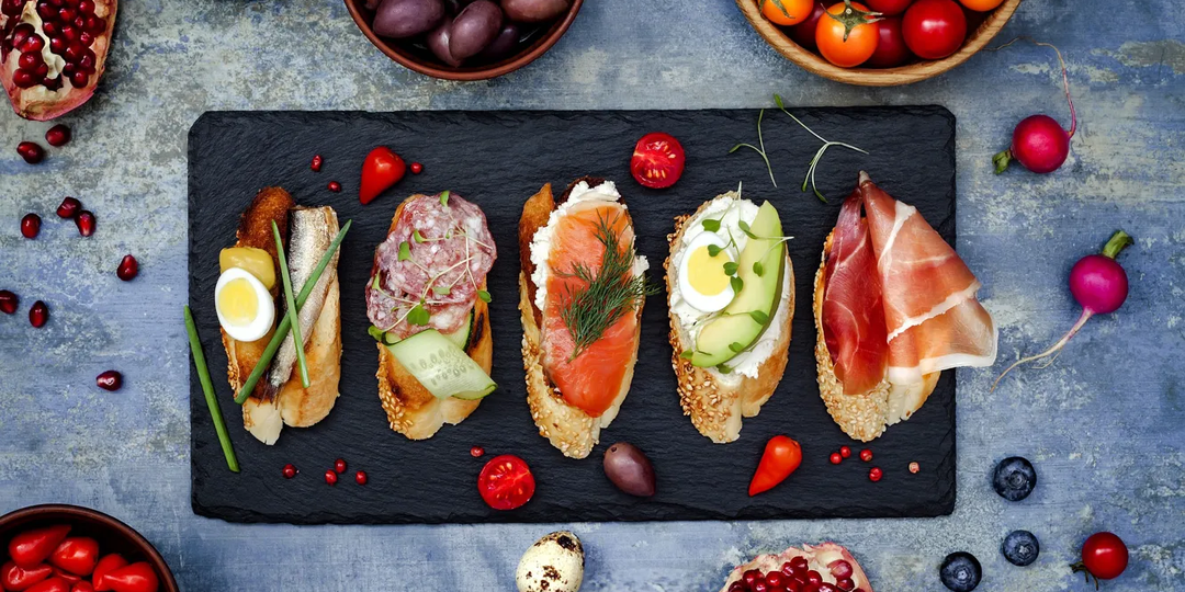 🥖 5 брускетт на любой случай жизни! Рецепты вкусной и простой закуски