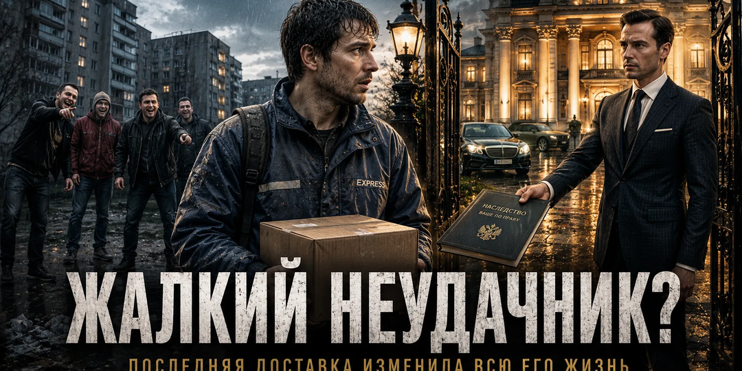 «Ну и тряпка ты, Паша»: над бедным курьером смеялись все, пока одна доставка не сделала его миллионером
