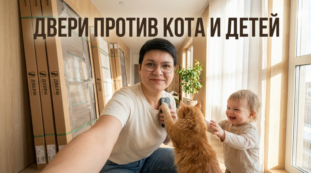    Выбор безопасной и практичной входной двери для дома с детьми и питомцами. rusdver