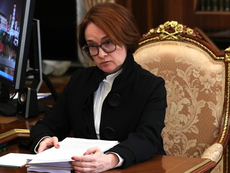     Эльвира Набиуллина не смогла принять участие в Петербургском международном экономическом форуме из-за болезни. Фото: пресс-служба Кремля.