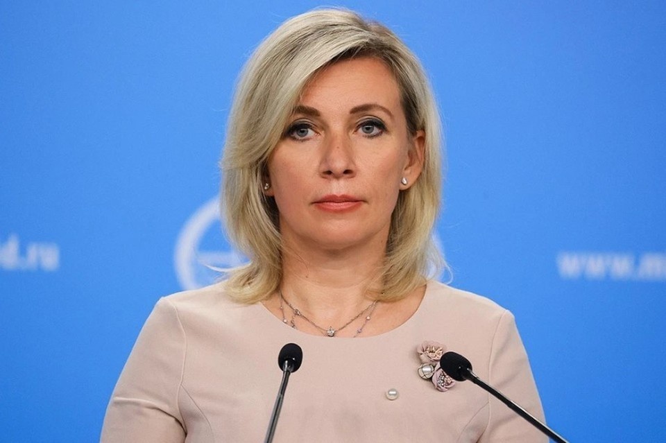    Захарова расплакалась во время рассказа о жертвах теракта ВСУ в Старобельске, фото: МИД РФ
