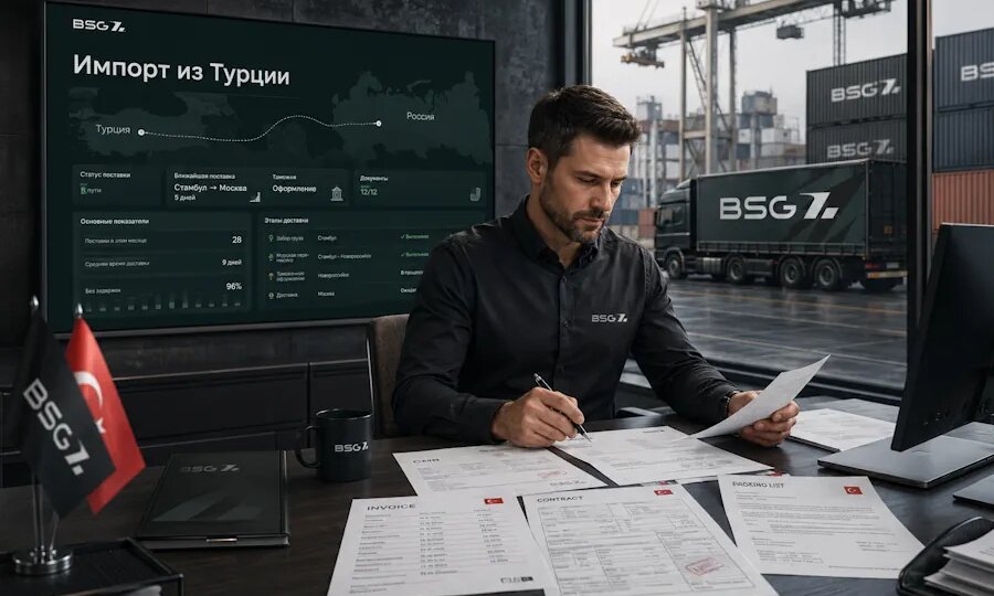 Импорт из Турции в Россию: маршруты, документы, таможенное оформление и риски для бизнеса
