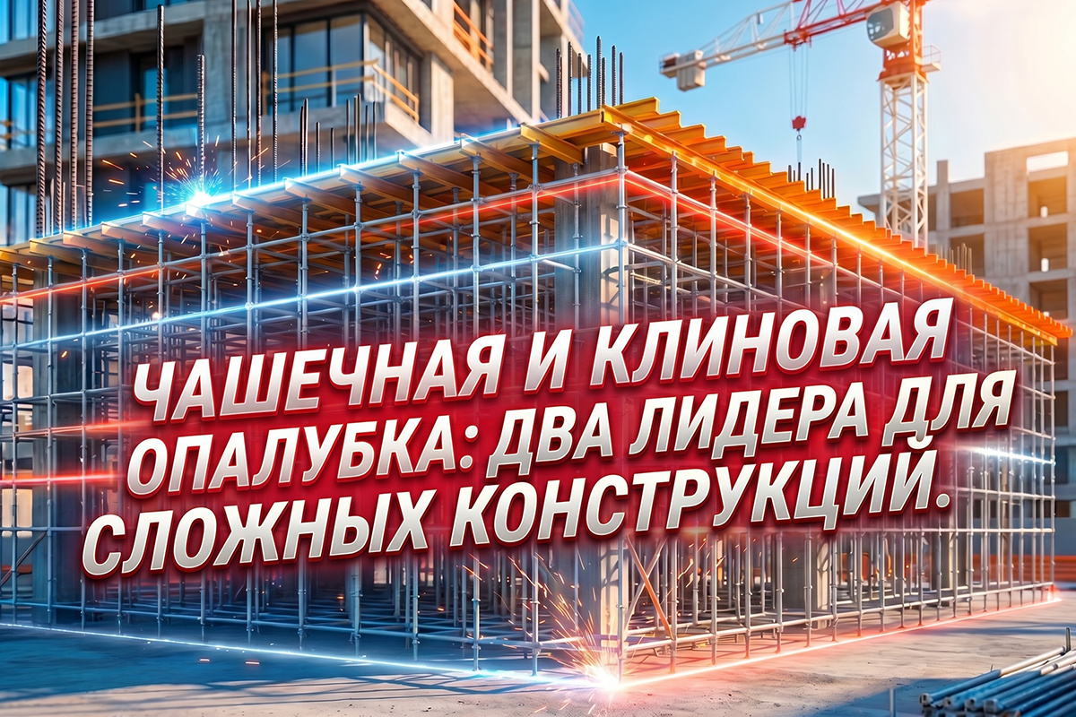 Чашечная или клиновая опалубка?