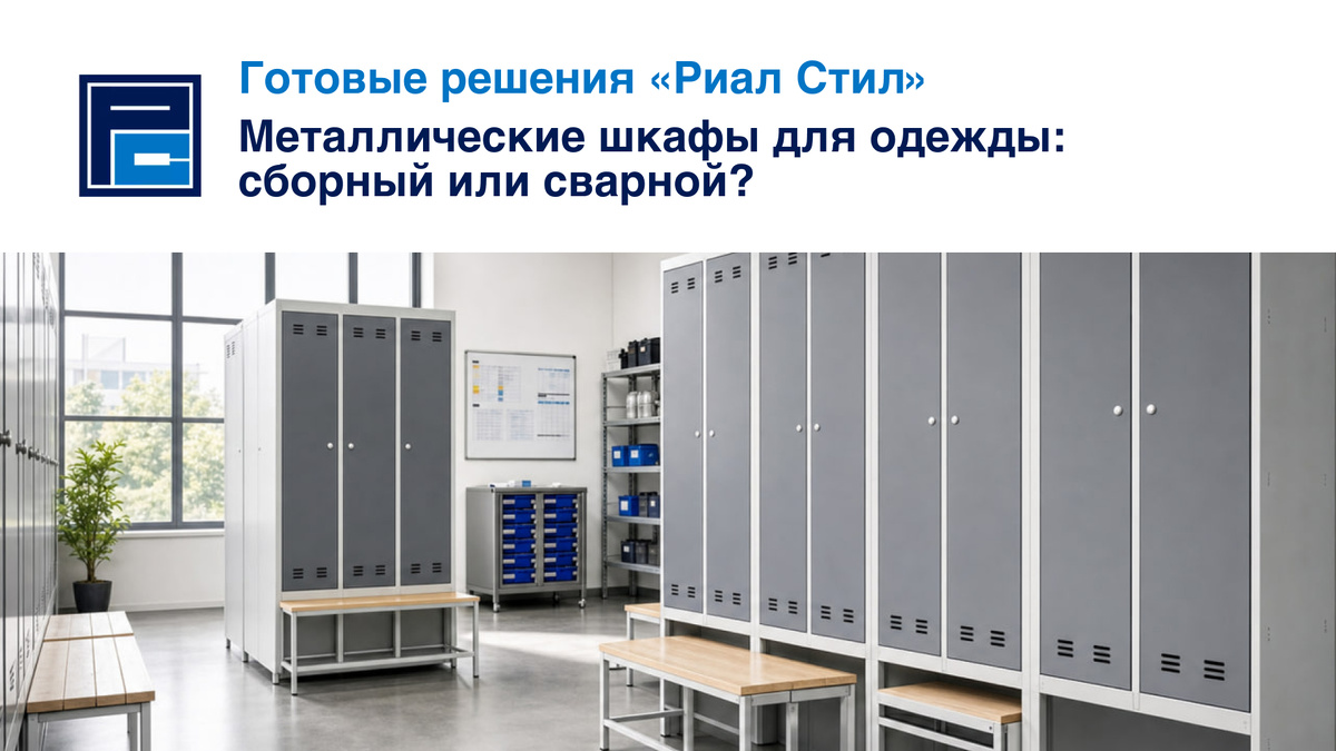 Промышленная мебель от "Риал Стил". 