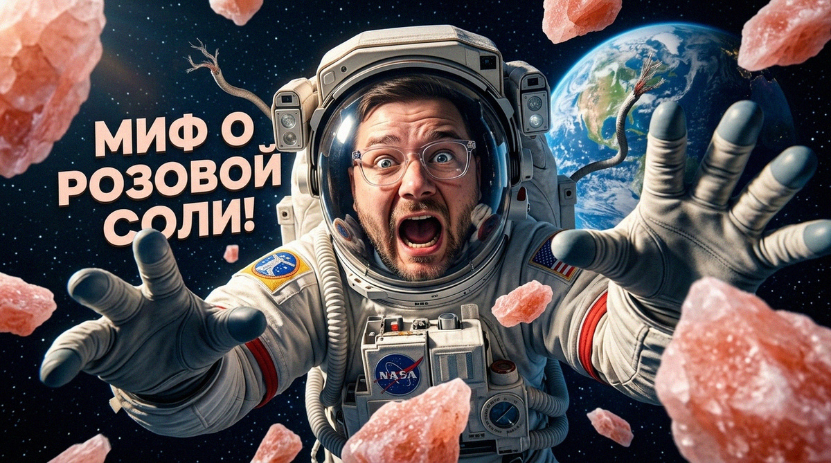    В чем реальная разница между розовой гималайской и обычной белой солью Павел Комаров