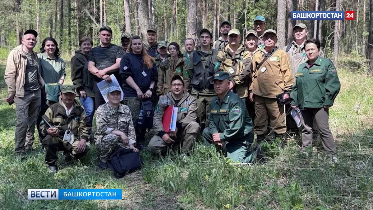    В Белорецком районе Башкортостана прошла тренировка лесотаксаторов