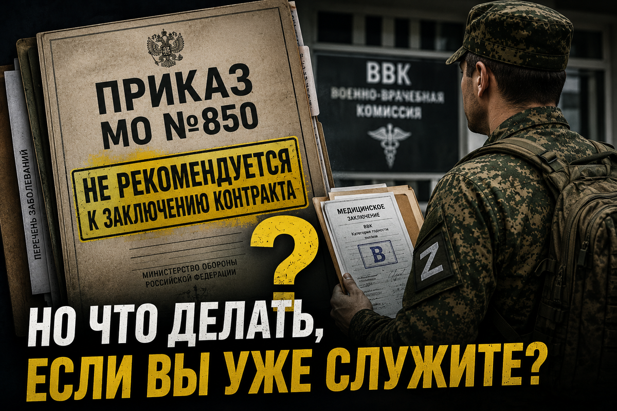 СВО. Увольнение из армии. ВВК. Приказ 850. Постановление Правительства 565. Категория годности