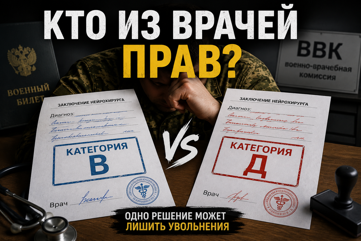 ВВК. Увольнение по здоровью. СВО. Категория годности. Военно-врачебная комиссия
