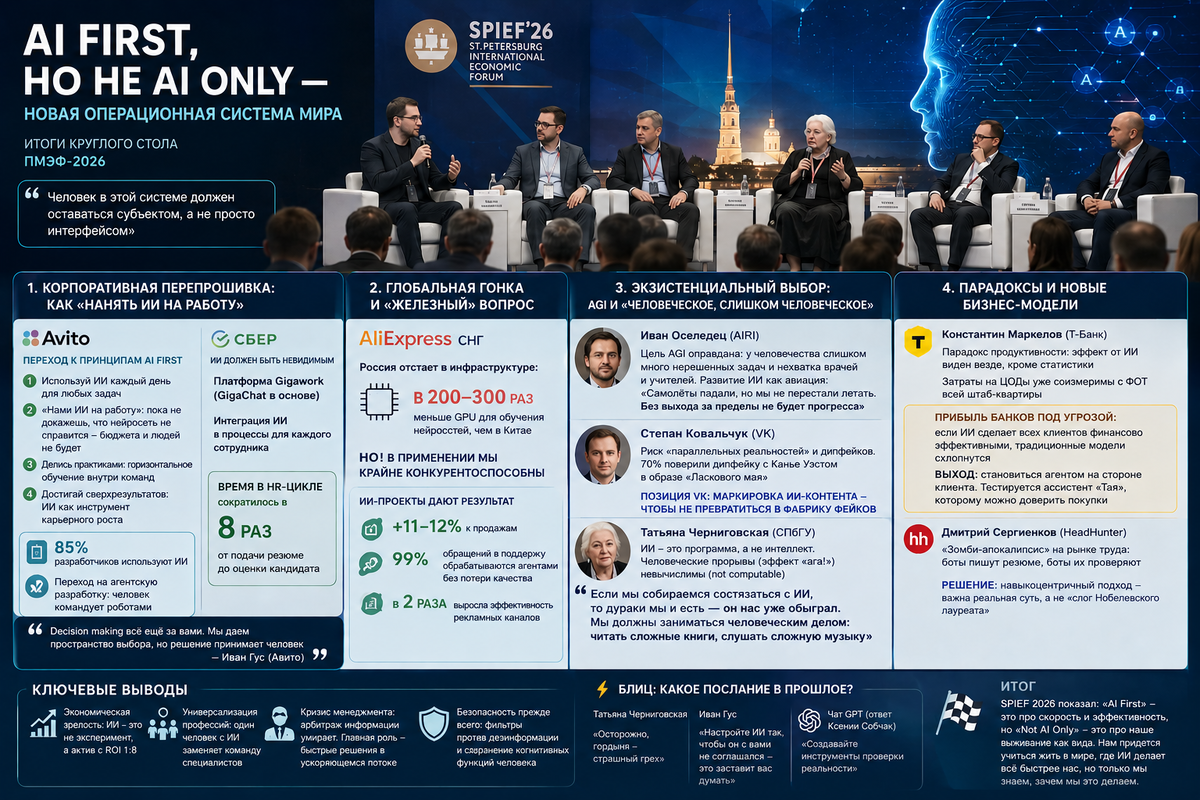 AI First, но не AI Only: новая операционная система мира