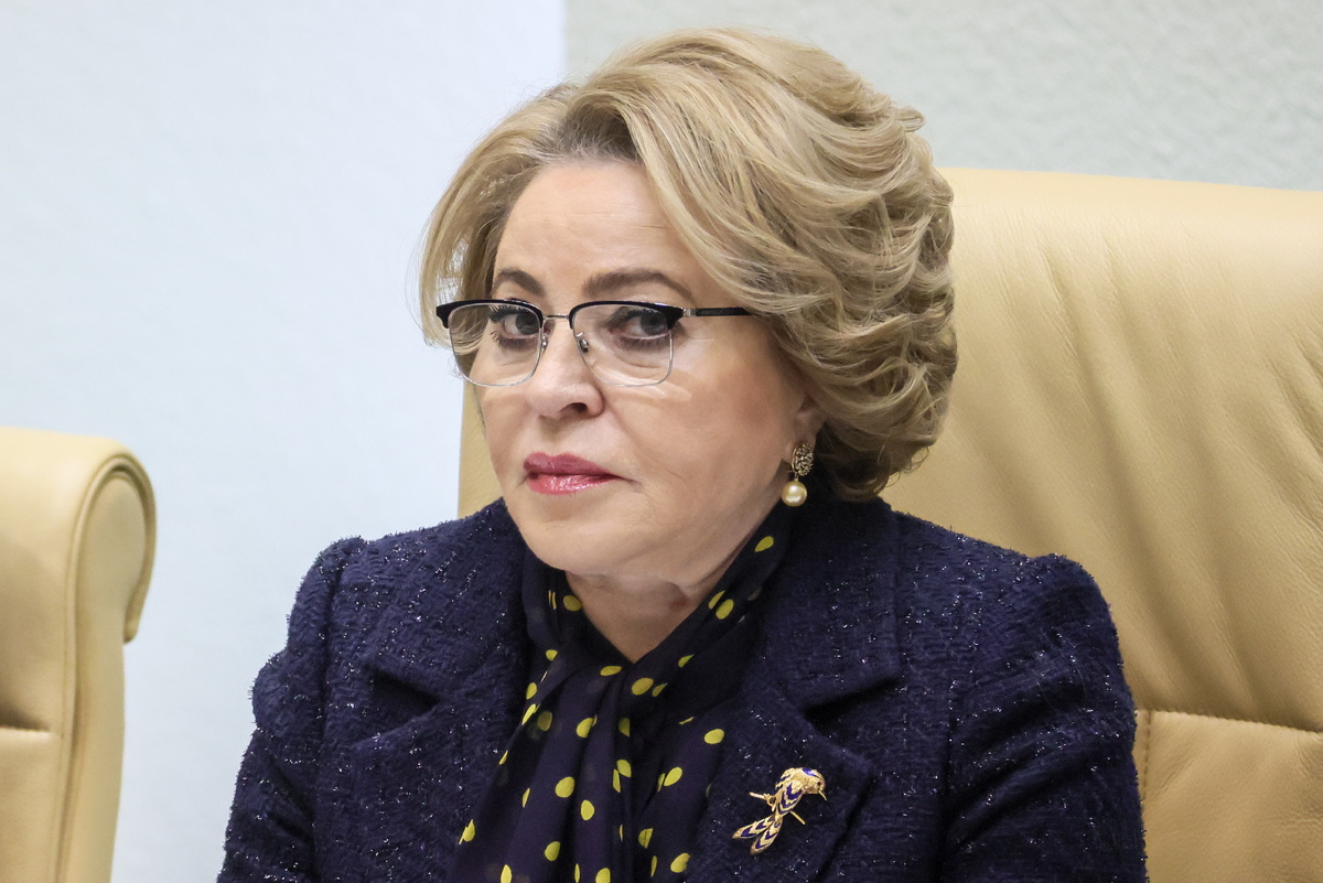    Спикер Совета Федерации РФ Валентина Матвиенко  Александр Щербак/ТАСС