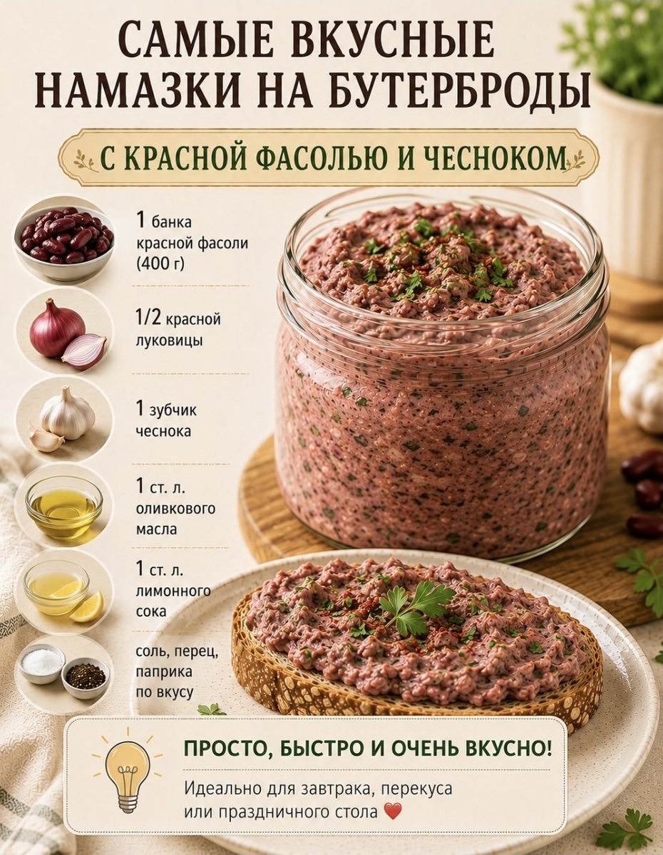 Очень вкусная намазка