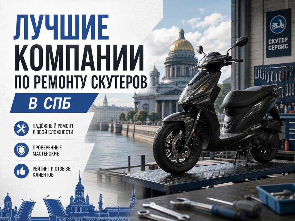 Лучшие компании по ремонту скутеров 2026
