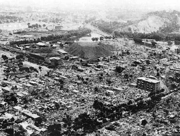 Ашхабад после землетрясения 1948 года. Фото из интернета