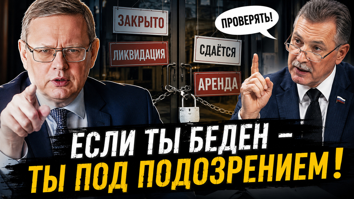 Табличка «Закрыто» как повод для проверки? Делягин высмеял необычное предложение 