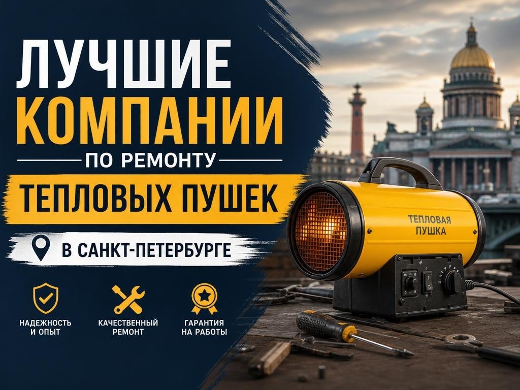 Лучшие компании по ремонту тепловых пушек 2026