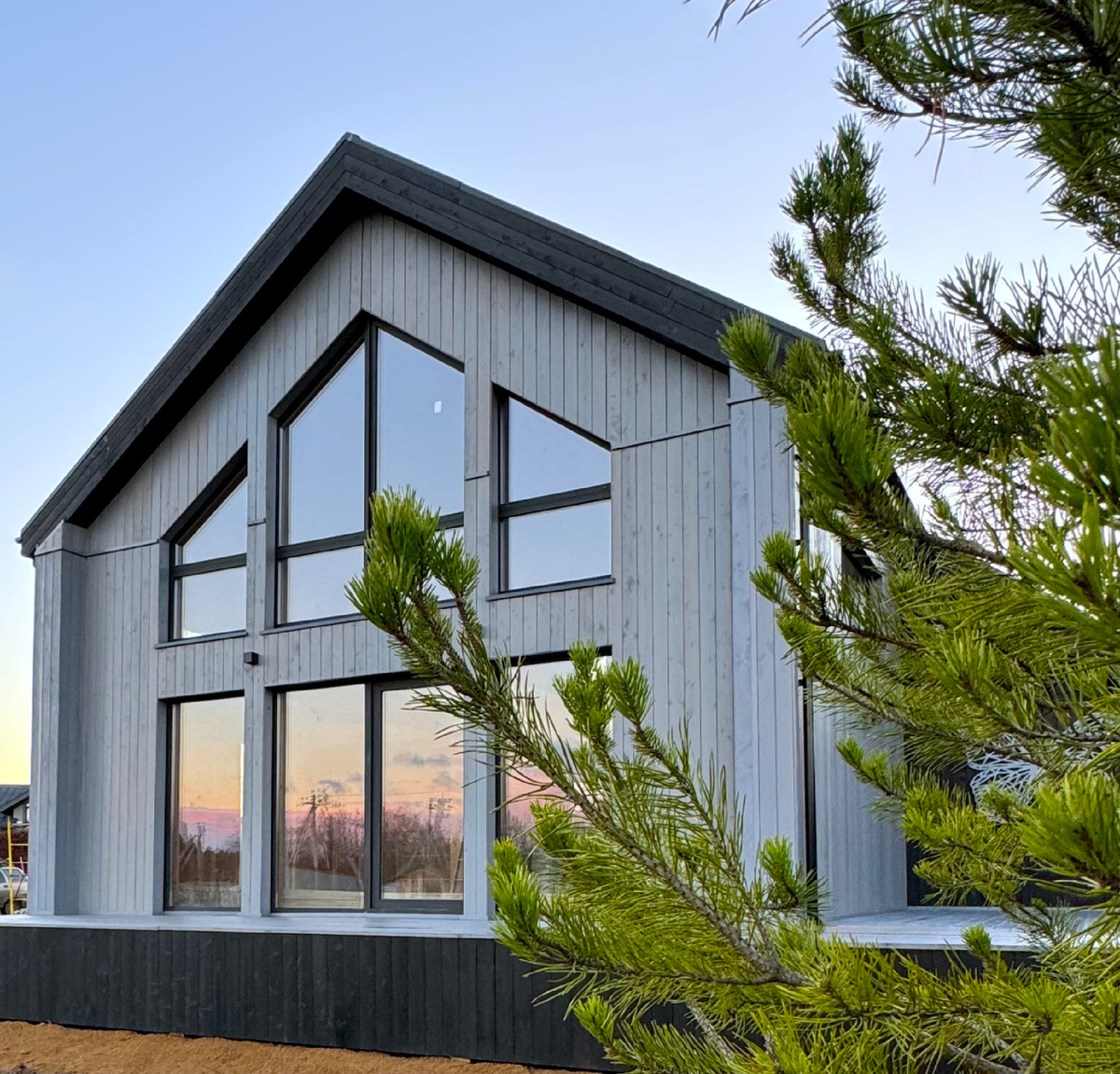 Дом Барн 168 по Prefab технологии