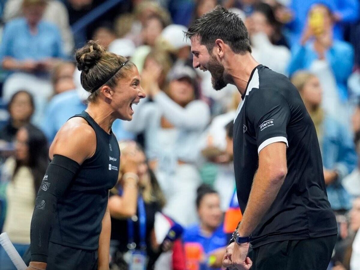    Сара Эррани и Андреа Вавассори | © Соцсети US Open