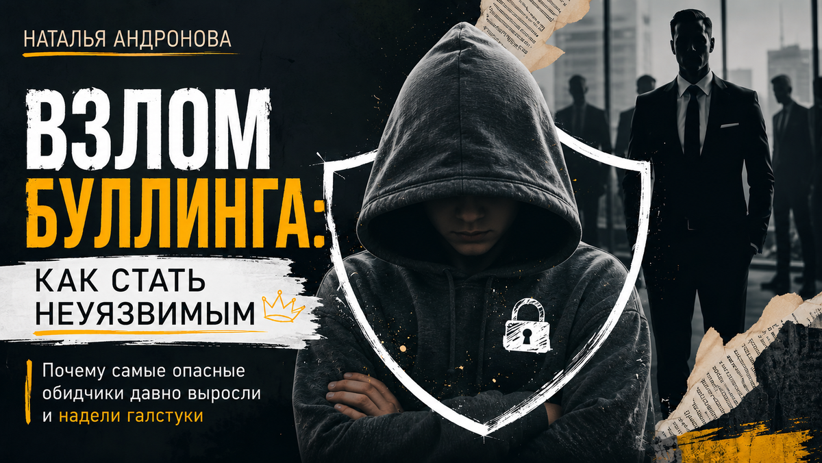 Наталья Андронова. 3 шага к неуязвимости: как взломать буллинг