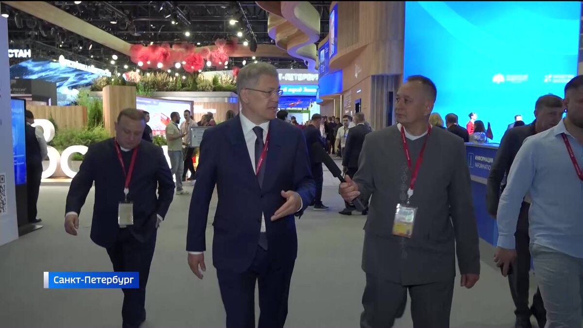    Радий Хабиров на ПМЭФ озвучил инициативу создать башкирско-белорусский инвестиционный кластер