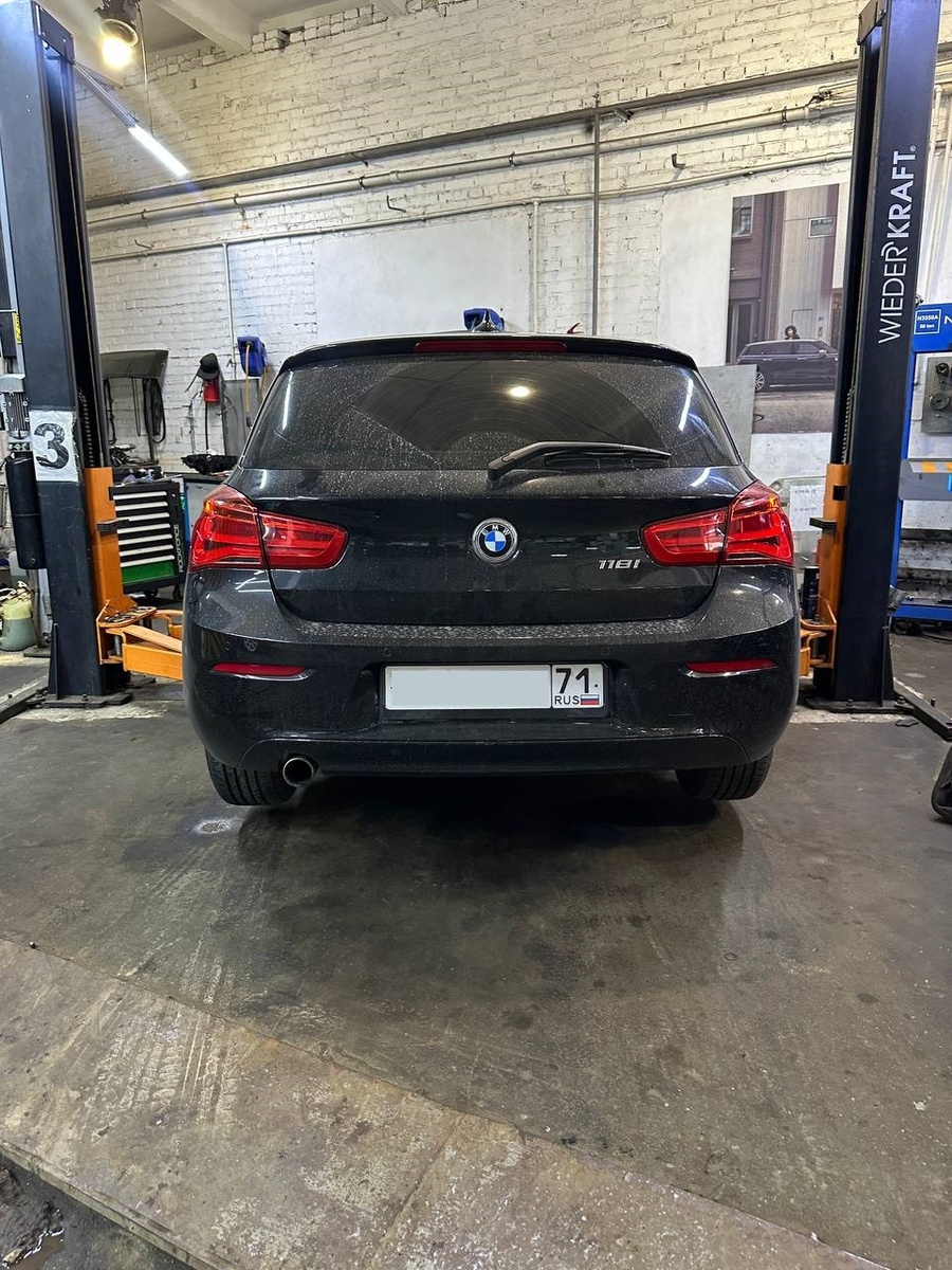 BMW 1 серии F20 приехала на плановую подготовку к летнему сезону.