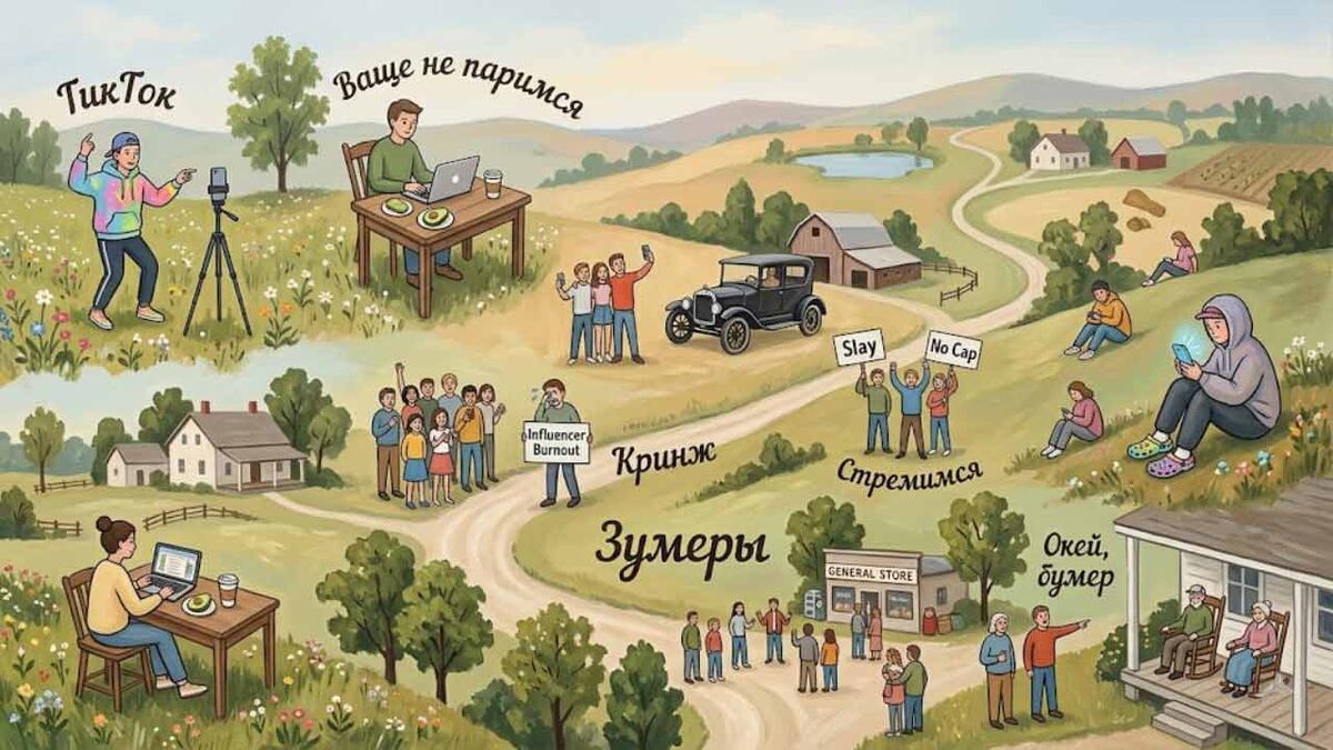 Третья часть зумерского цикла: продолжение саркастической саги. 10 новых диагнозов