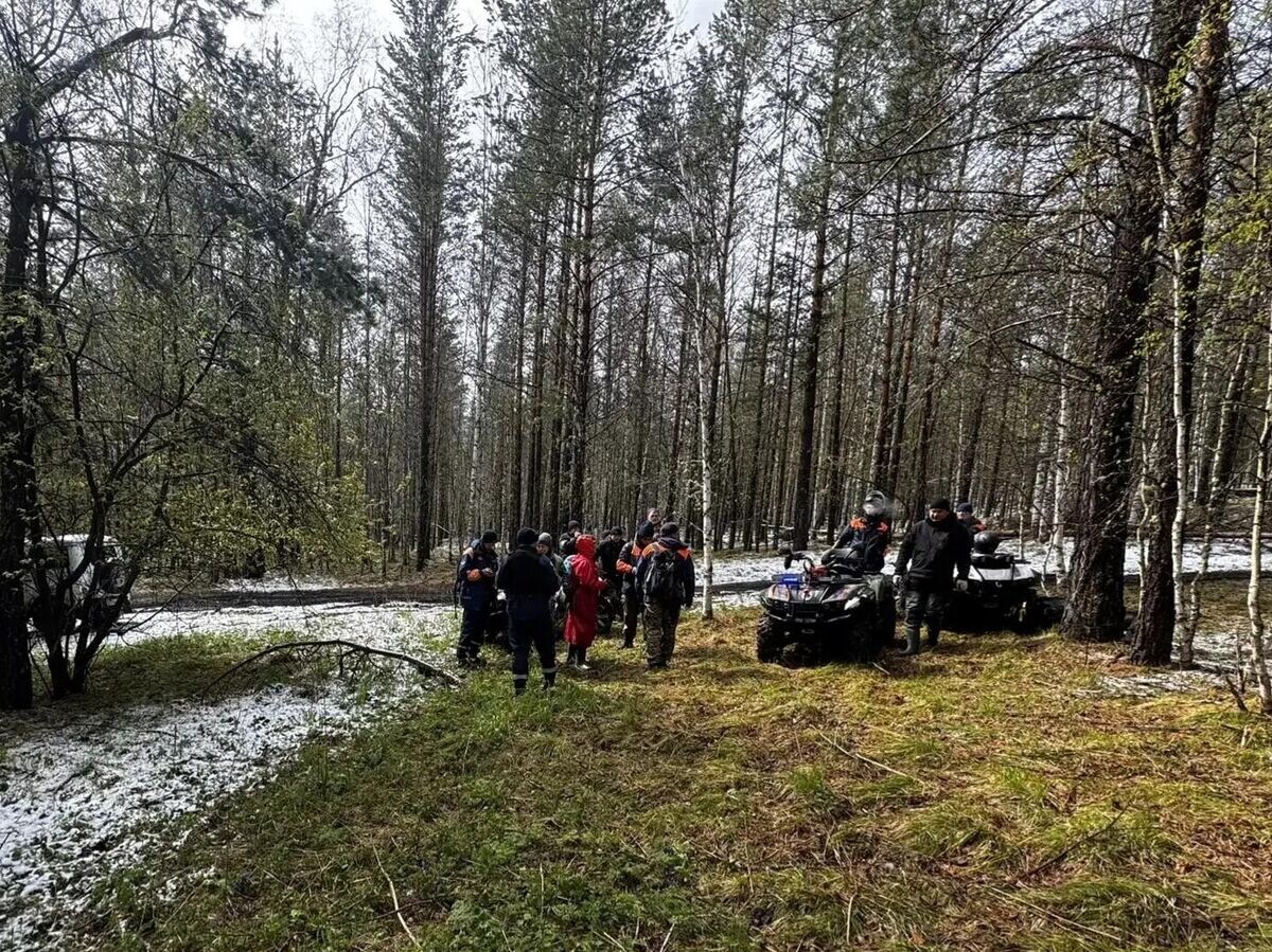    Красноярские спасатели завершили трехдневные поиски на месте предполагаемой пропажи семьи Усольцевых | © Фото : КГКУ "Спасатель"/MAX
