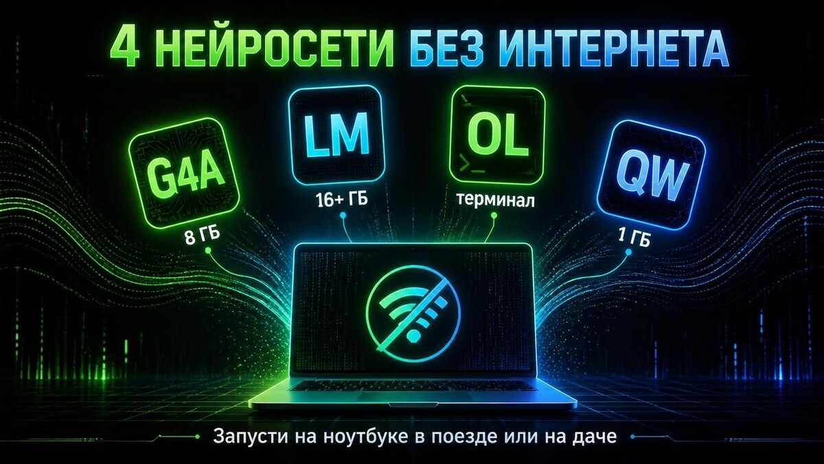 Как установить локальную нейросеть за 10 минут 

