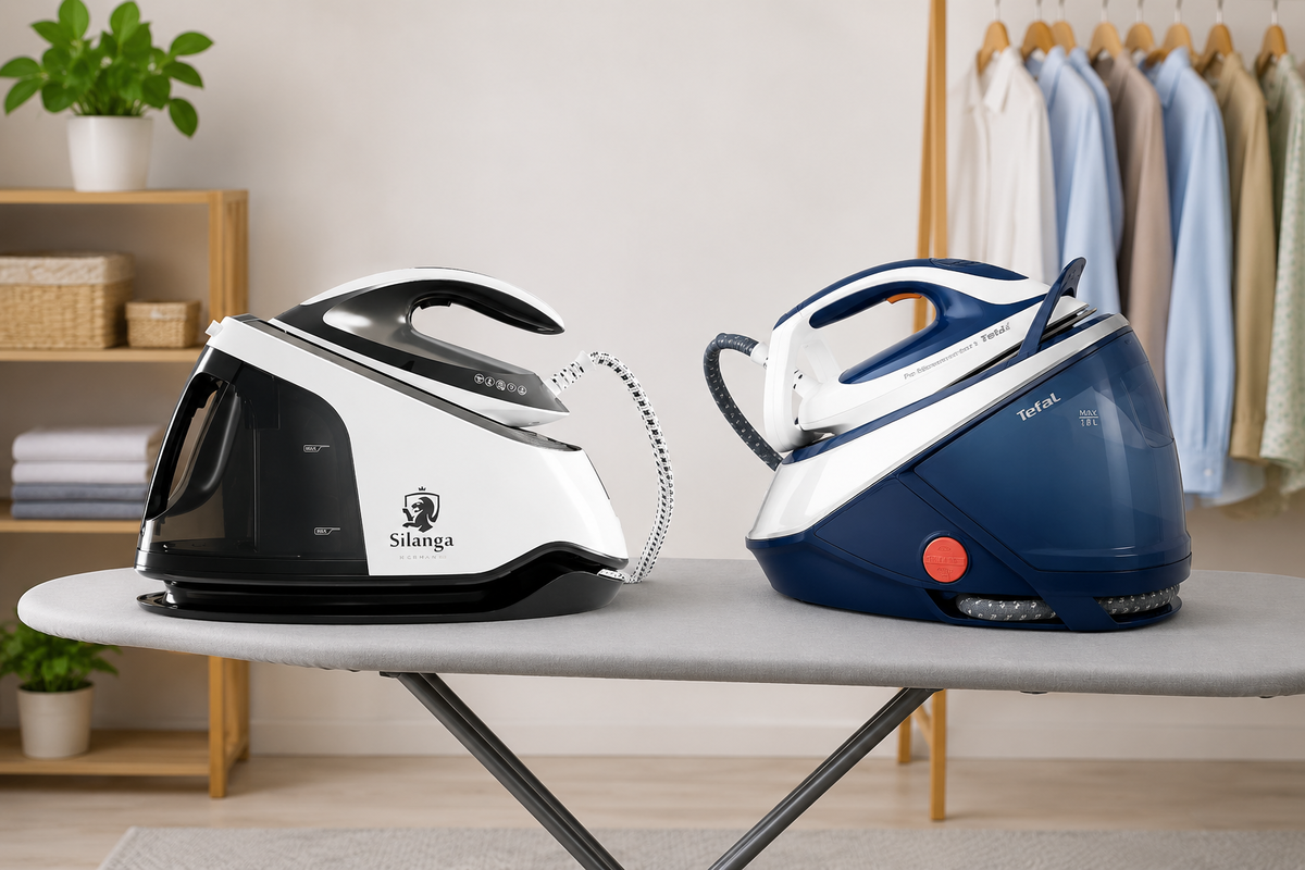 Tefal Pro Express Protect GV9221 и Silanga ST1000 Pro Station