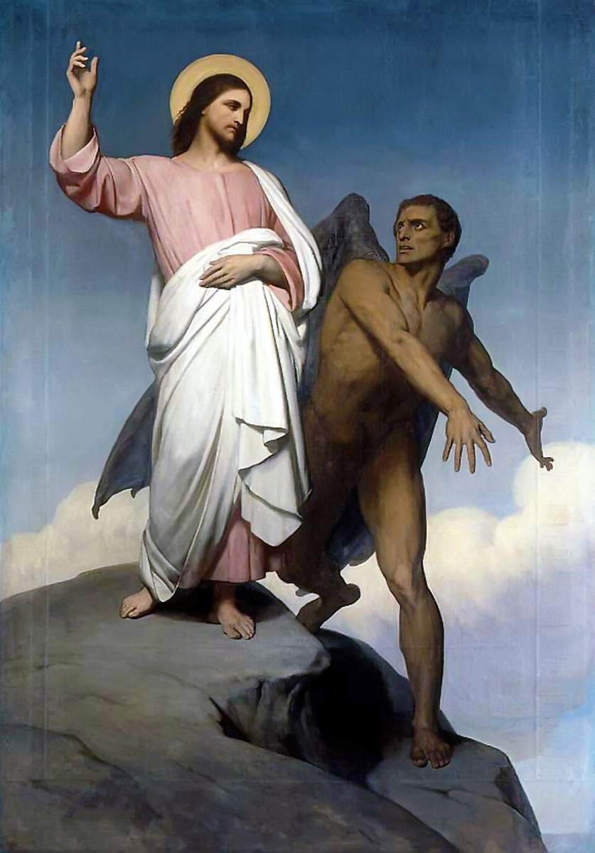 «Искушение Христа», 1854
