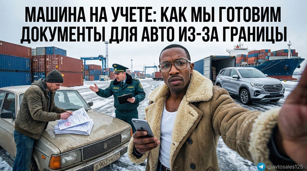    Процесс подготовки документов для регистрации импортного автомобиля Авто Сейлс