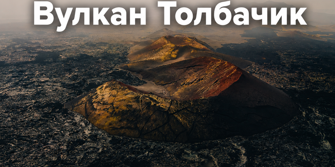 Толбачик: вулкан, после которого остальная Камчатка кажется зелёной