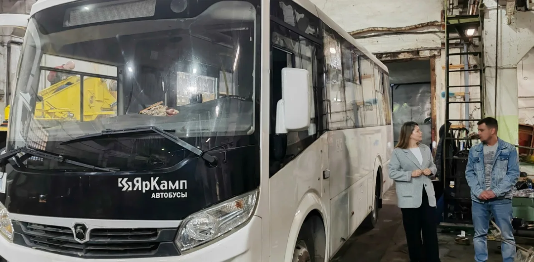 Для города, где отметят День Карелии, капитально отремонтировали автобус