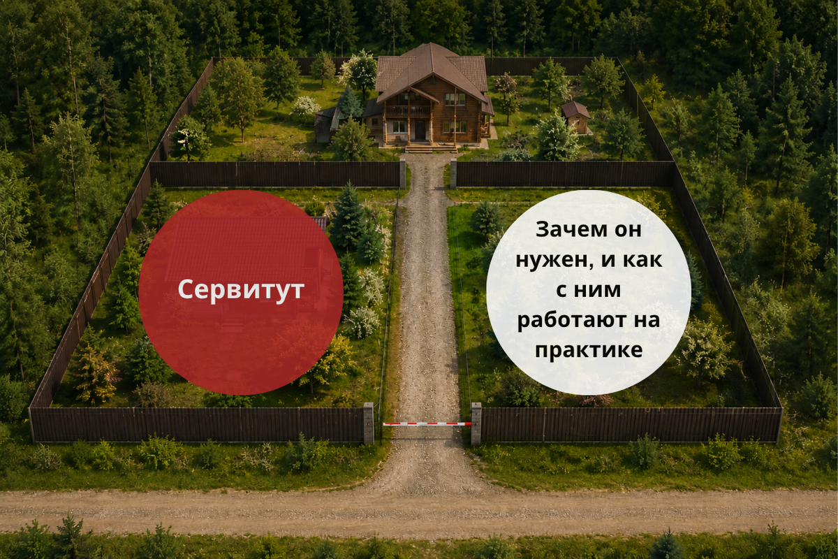 Сервитут: зачем он нужен, и как с ним работают на практике / Правовой центр «Два М»