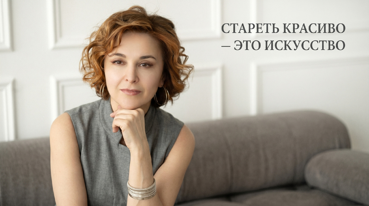 Возраст — это не потеря молодости, это новая ступень к свободе быть собой.