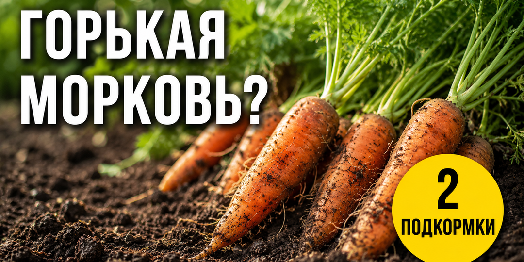 Морковь в июне: чем подкормить для сладких корнеплодов
