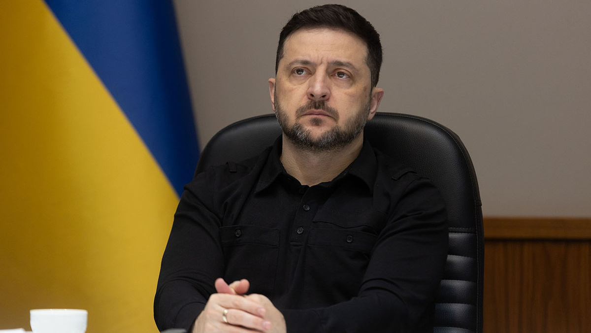   Пресс-служба президента Украины- Архивное фото. Президент Украины Владимир Зеленский