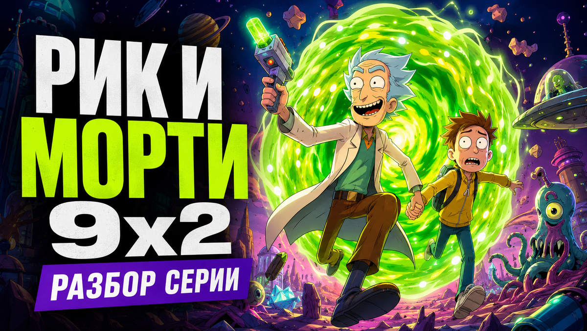 Рик и Морти 9 сезон 2 серия — обзор Ricks Days, Seven Nights